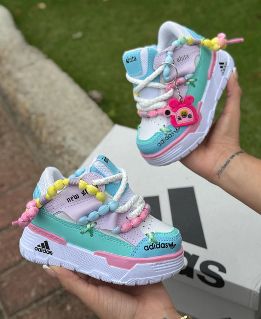 ADIDAS SHITA - Tenis Comfy Niña